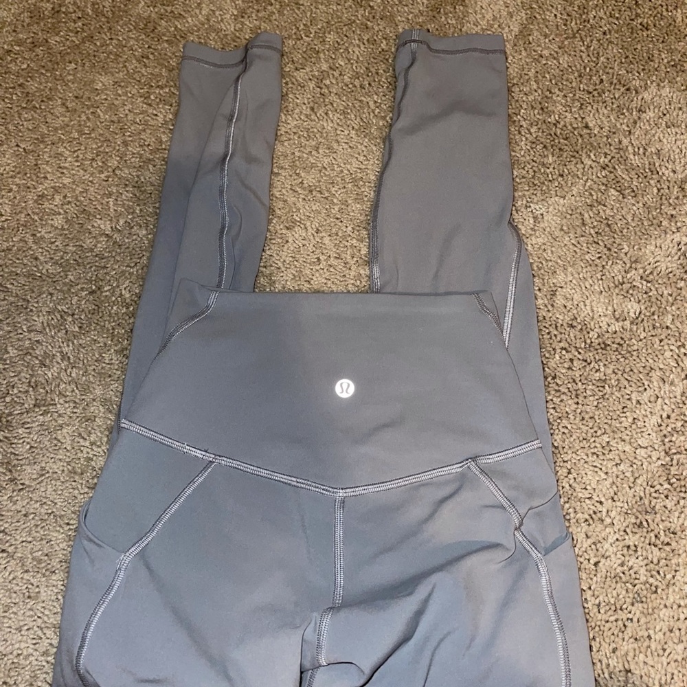 grey lululemon align leggings